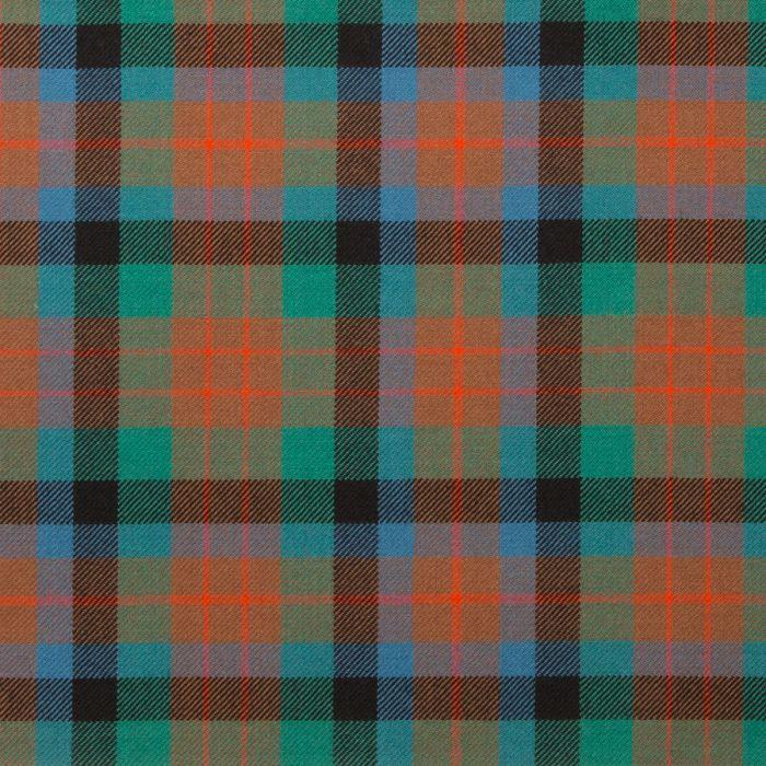 lochcarron of scotland MacDuff Hunting Ancient Lightweight Tartan Fabric