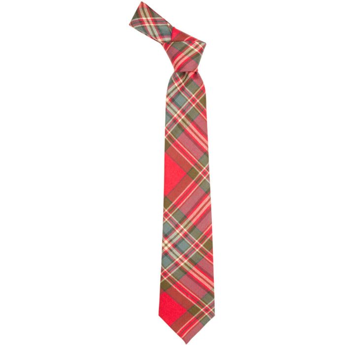 Lochcarron Of Scotland MacFarlane Clan Weathered Tartan Tie