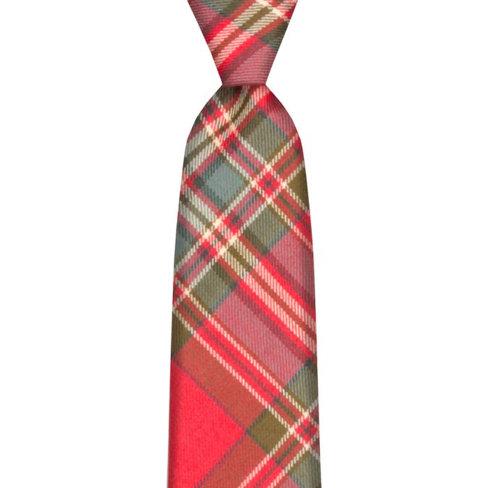 lochcarron of scotland MacFarlane Clan Weathered Tartan Tie