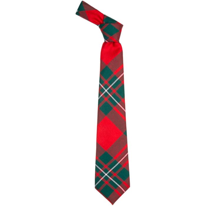 Lochcarron Of Scotland MacGregor Clan Modern Tartan Tie