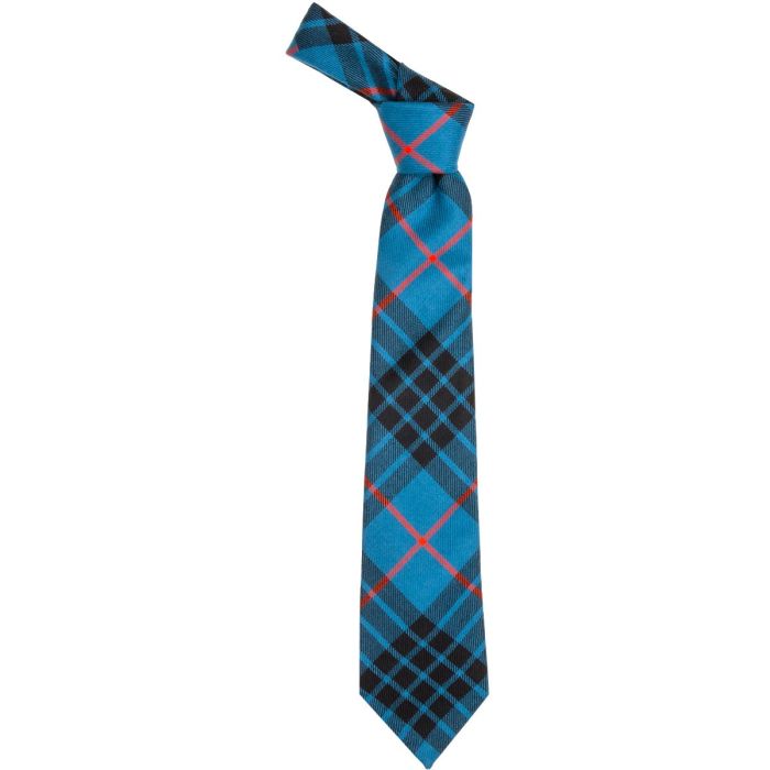 Lochcarron Of Scotland MacKay Blue Ancient Tartan Tie