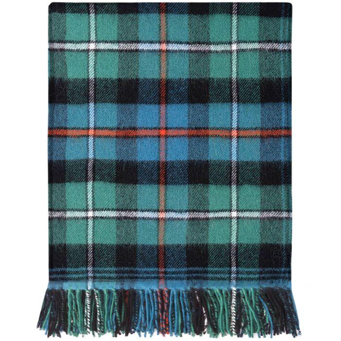 lochcarron of scotland MacKenzie Ancient Tartan Lambswool Blanket