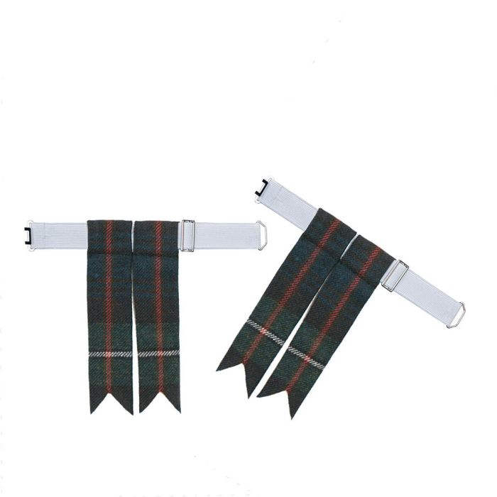 Lochcarron Of Scotland MacKenzie Hunting Modern Selkirk Heavyweight Tweed Flashes