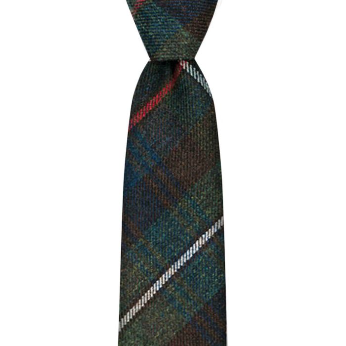 lochcarron of scotland MacKenzie Hunting Modern Selkirk Heavyweight Tweed Tie