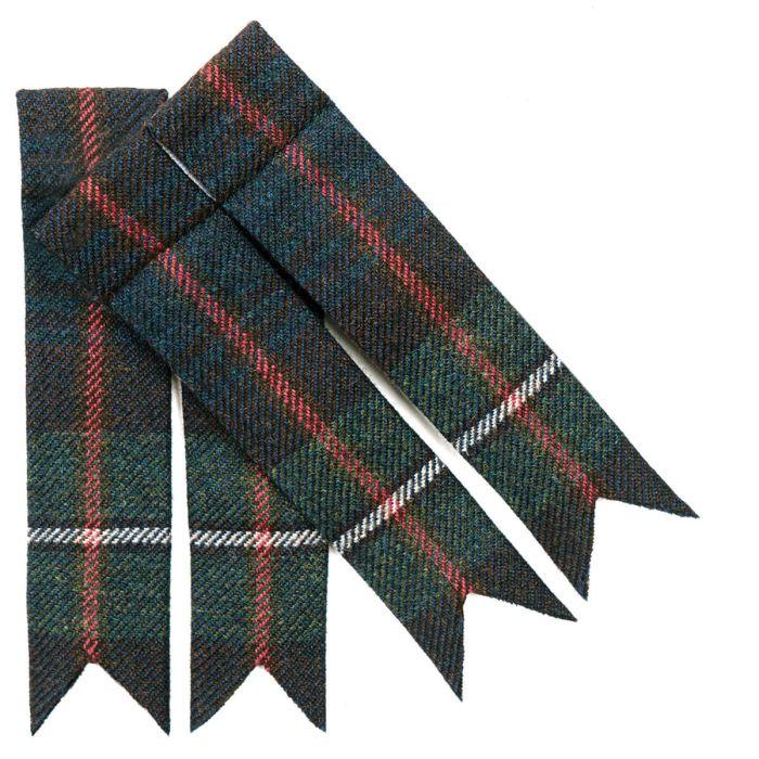 lochcarron of scotland MacKenzie Hunting Modern Selkirk Heavyweight Tweed Flashes
