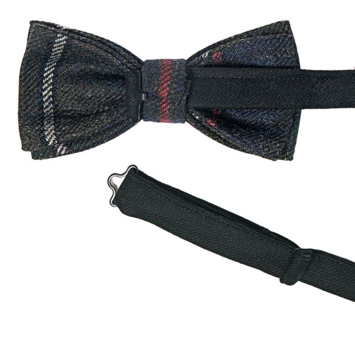 Lochcarron Of Scotland MacKenzie Modern Selkirk Heavyweight Tweed Bow Tie