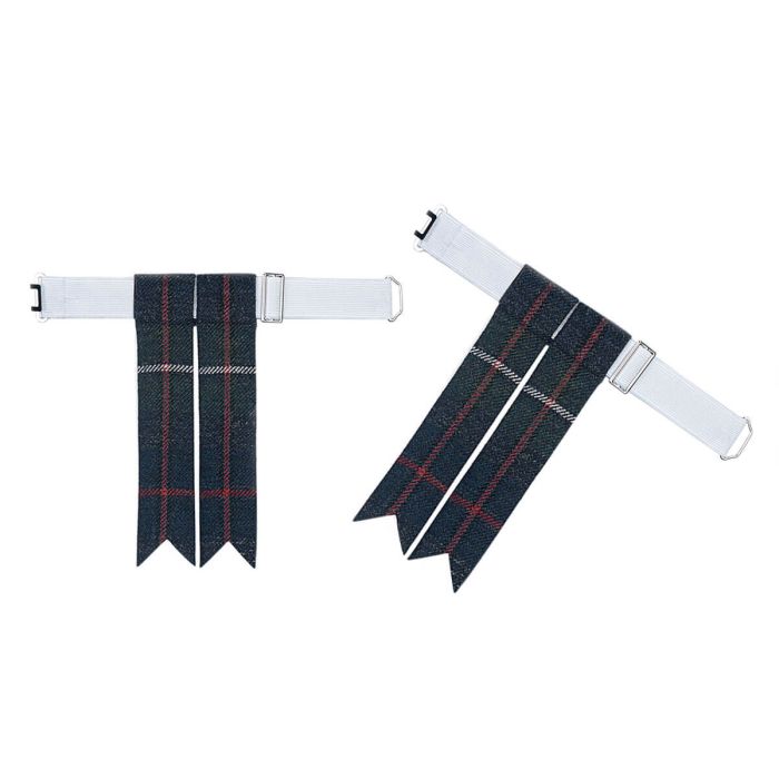 Lochcarron Of Scotland MacKenzie Modern Selkirk Heavyweight Tweed Flashes