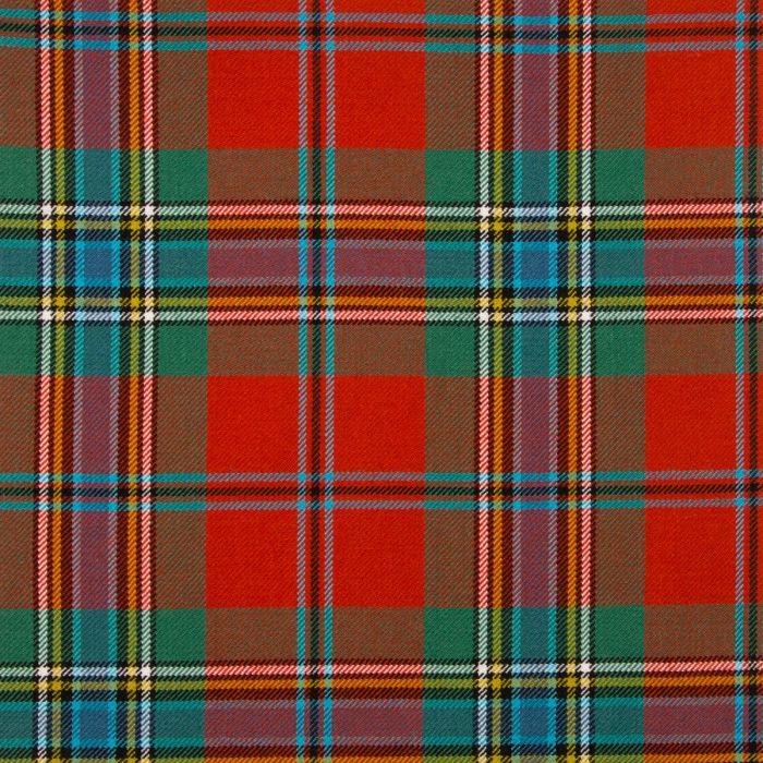 lochcarron of scotland MacLean of Duart Ancient Medium Weight Tartan Fabric
