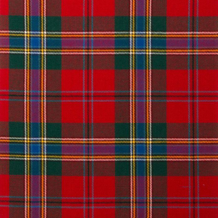 lochcarron of scotland MacLean of Duart Modern Lightweight Tartan Fabric