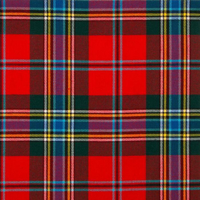 lochcarron of scotland MacLean of Duart Modern Medium Weight Tartan Fabric