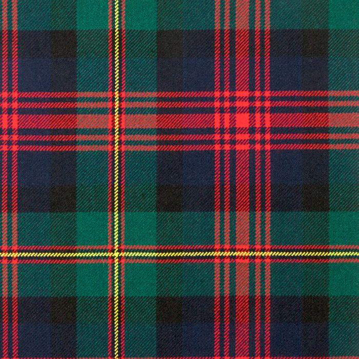 lochcarron of scotland MacLennan Modern Heavyweight Tartan Fabric