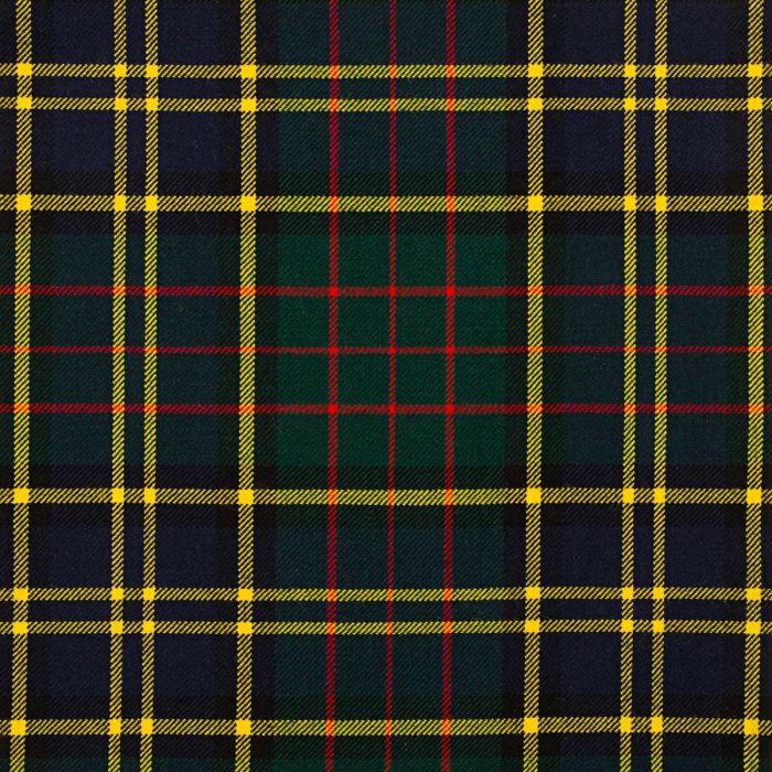 lochcarron of scotland MacMillan Hunting Modern Medium Weight Tartan Fabric