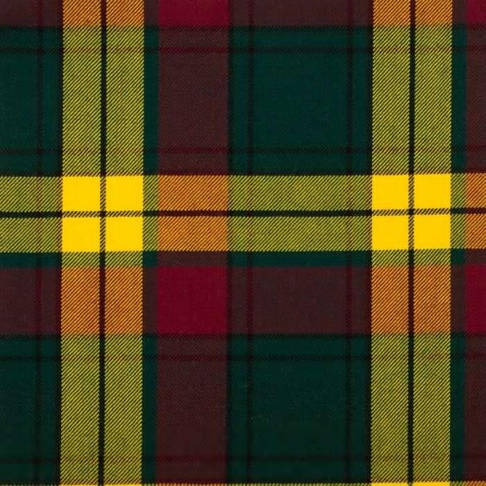 lochcarron of scotland MacMillan Old Modern Medium Weight Tartan Fabric - Single Width