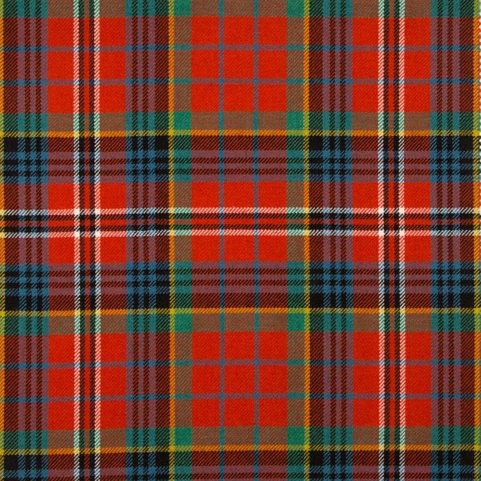 lochcarron of scotland MacPherson Clan Ancient Medium Weight Tartan Fabric