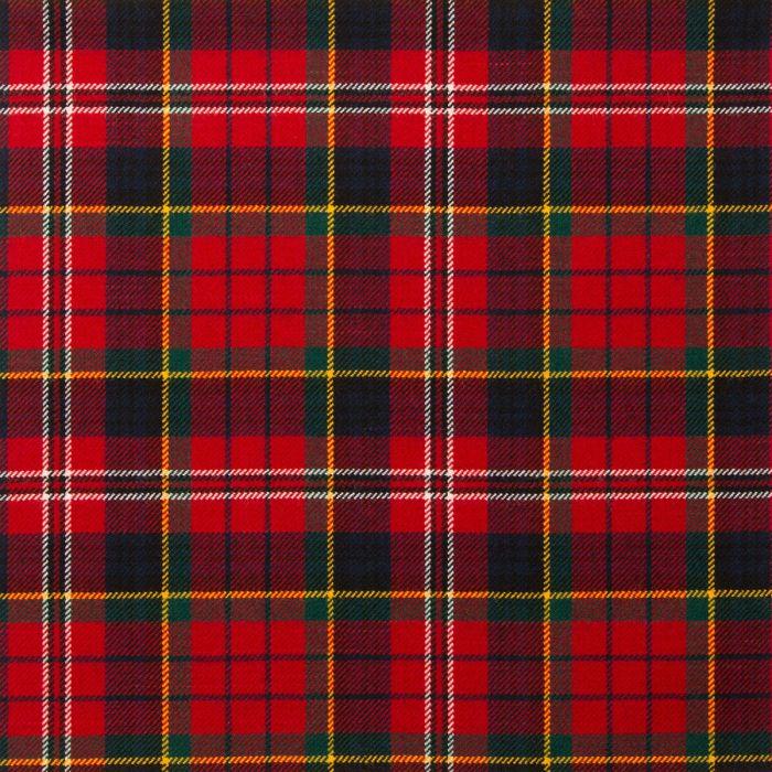 lochcarron of scotland MacPherson Clan Modern Lightweight Tartan Fabric