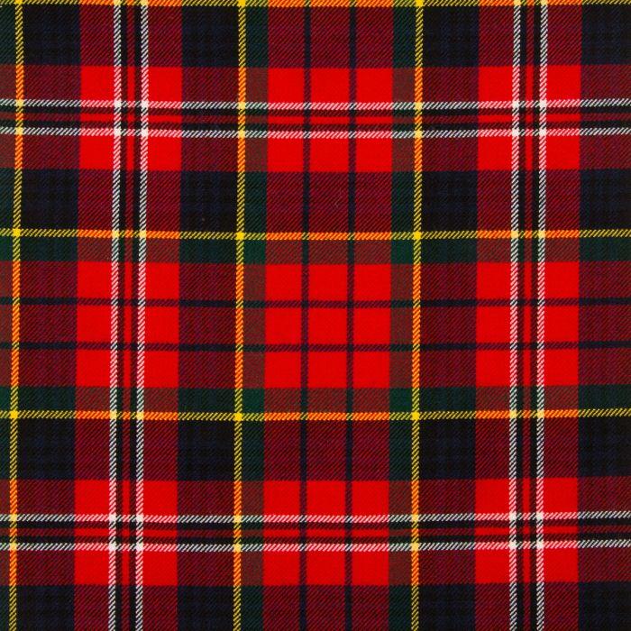 lochcarron of scotland MacPherson Clan Modern Medium Weight Tartan Fabric
