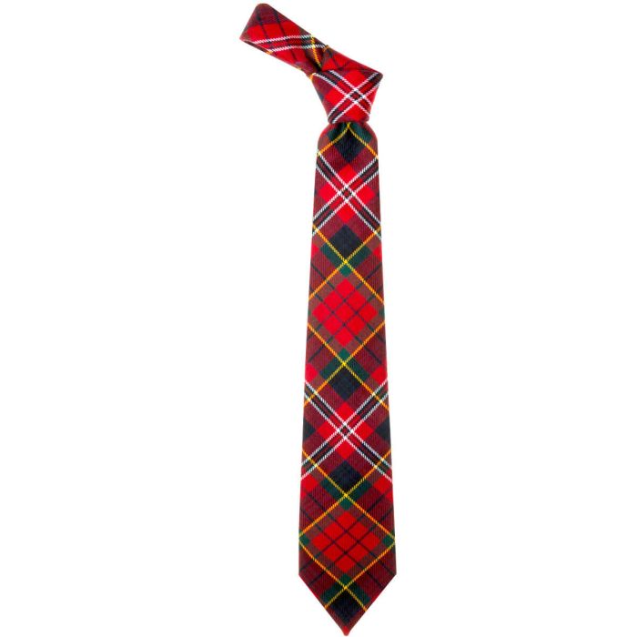 Lochcarron Of Scotland MacPherson Clan Modern Tartan Tie