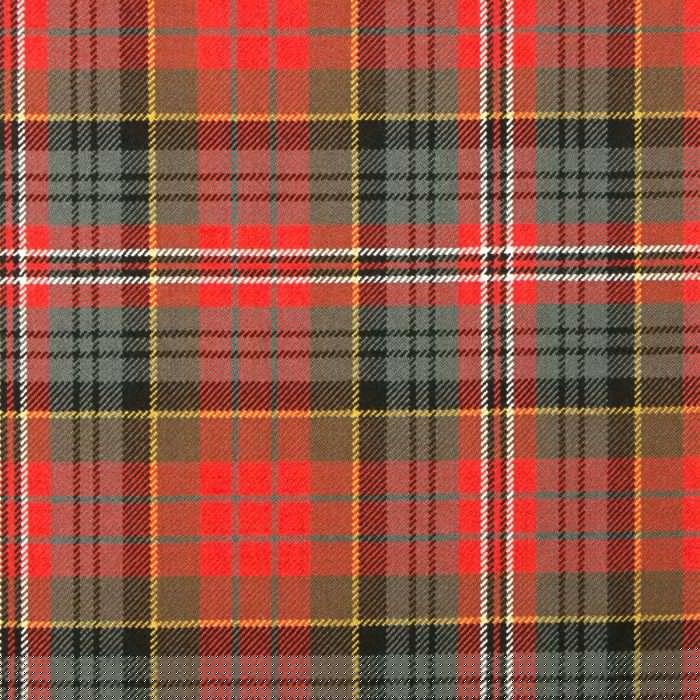 lochcarron of scotland MacPherson Clan Weathered Heavyweight Tartan Fabric