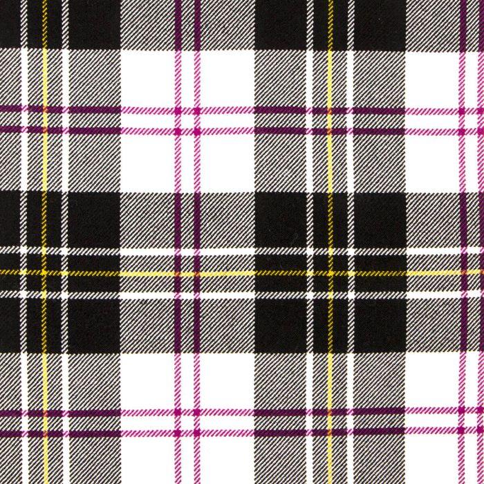 lochcarron of scotland MacPherson Dress Ancient Heavyweight Tartan Fabric - Single Width