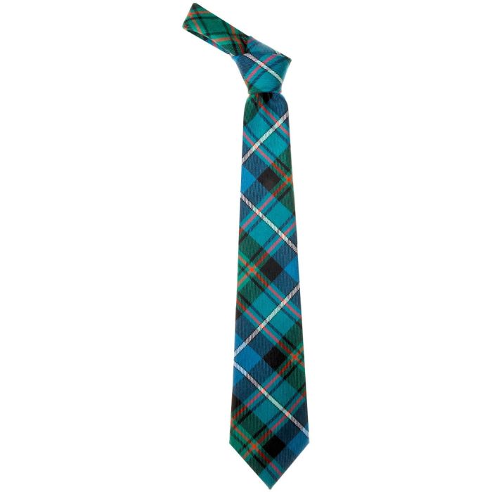 Lochcarron Of Scotland MacRae Hunting Ancient Tartan Tie
