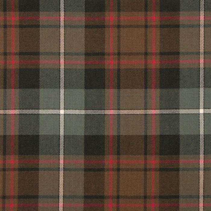 lochcarron of scotland MacRae Hunting Weathered Medium Weight Tartan Fabric