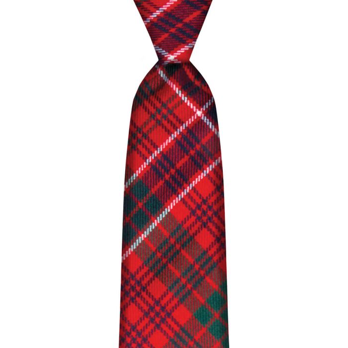 lochcarron of scotland MacRae Red Clan Modern Tartan Tie