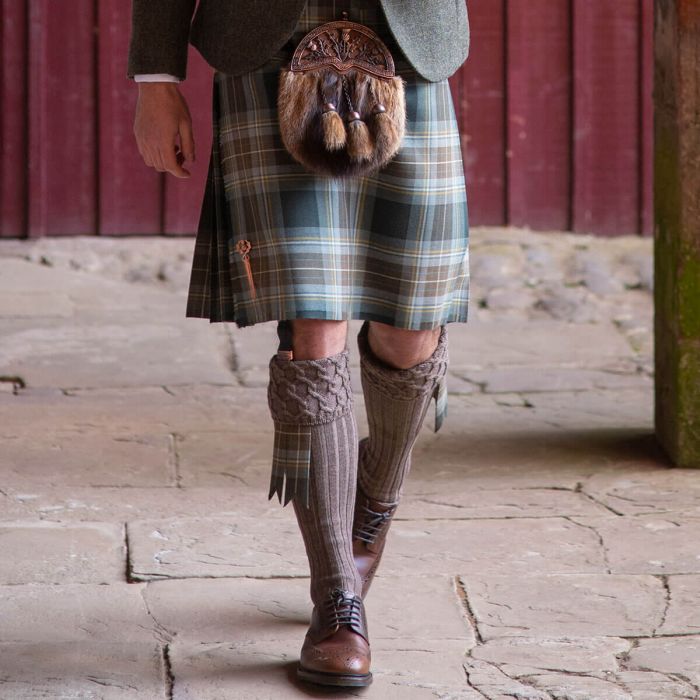 Lochcarron Of Scotland Made To Order Braeriach Medium Weight Tartan Flashes