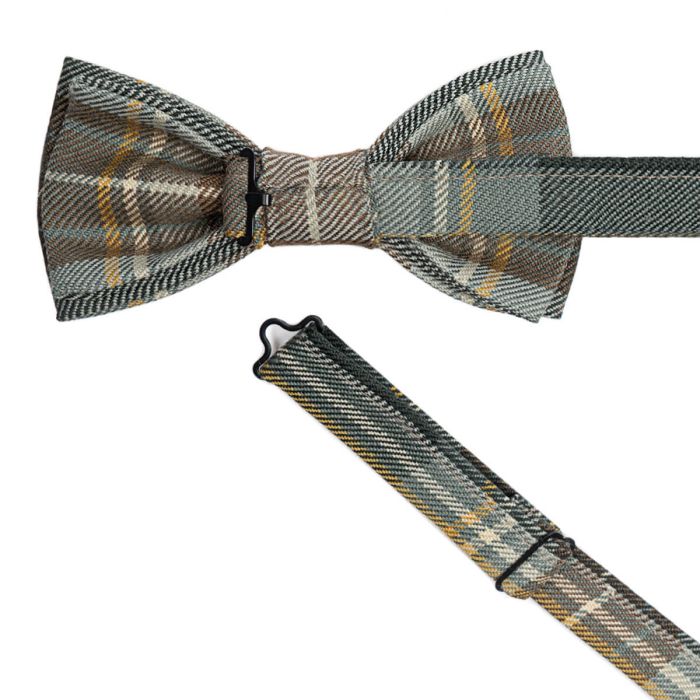 Lochcarron Of Scotland Made To Order Braeriach Mediumweight Tartan Bow Tie