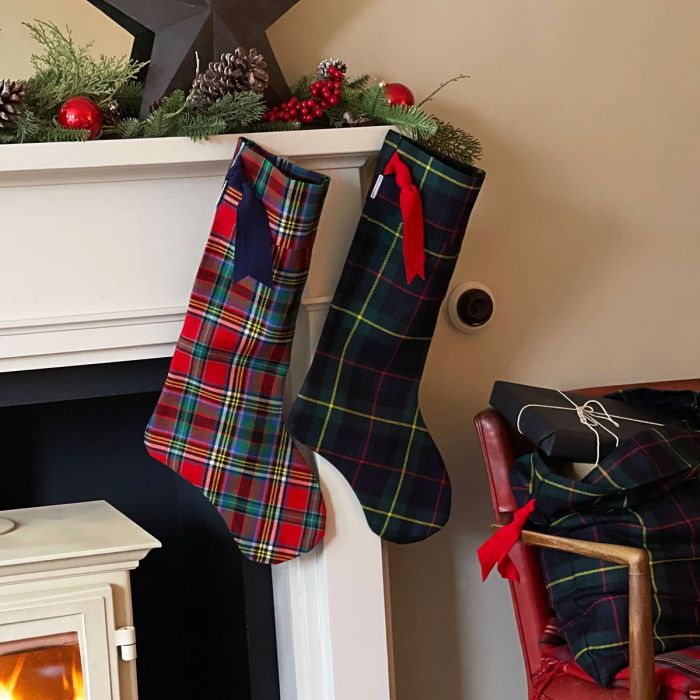 Lochcarron Of Scotland Made To Order Christmas Stocking
