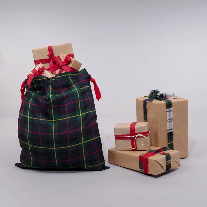 Lochcarron Of Scotland Made To Order Large Santa Sack