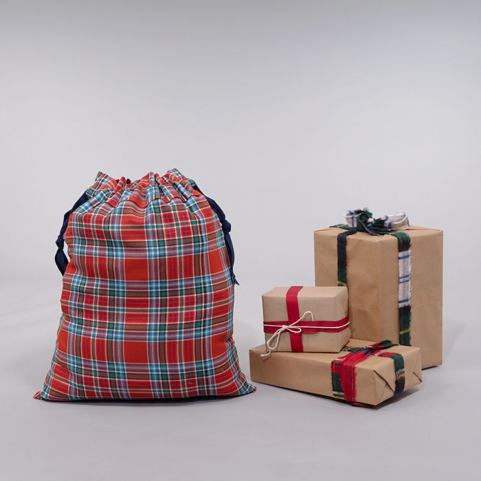 Lochcarron Of Scotland Made To Order Large Santa Sack