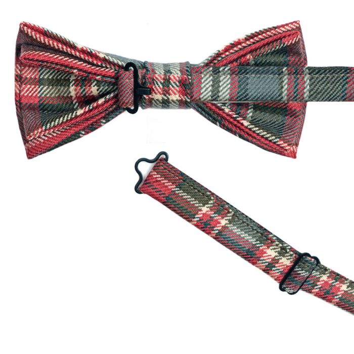 Lochcarron Of Scotland Made To Order Reiver Light Weight Tartan Bow Tie