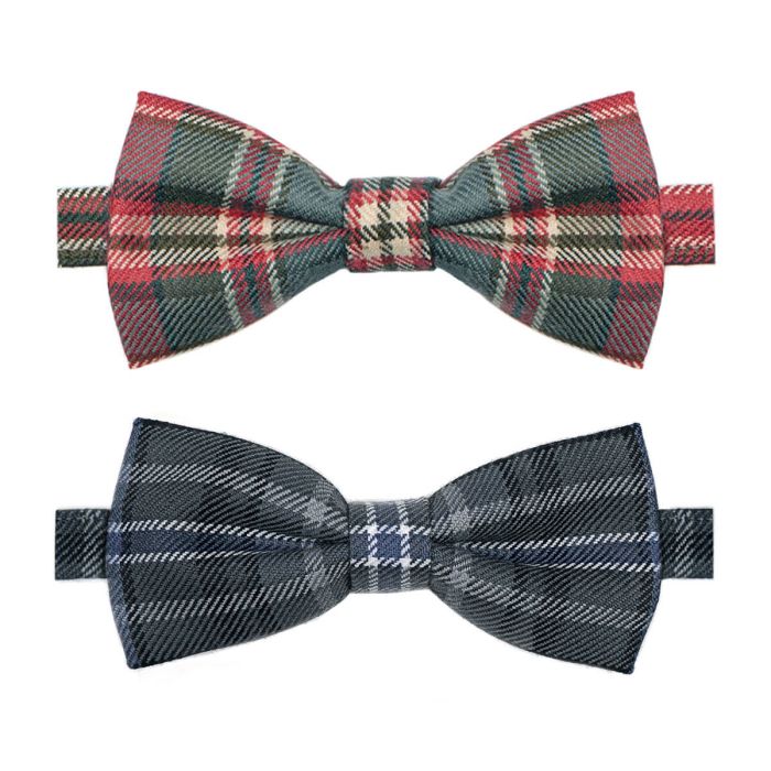 lochcarron of scotland Made to Order Reiver Light Weight Tartan Bow Tie lochcarron of scotland Made to Order Reiver Light Weight Tartan Bow Tie
