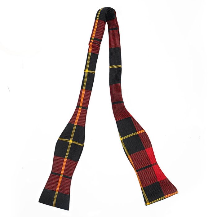 lochcarron of scotland Made to Order Reiver Light Weight Tartan Self Tie Bow Tie