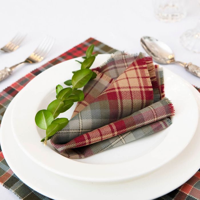 Lochcarron Of Scotland Made To Order Reiver Lightweight Table Napkin
