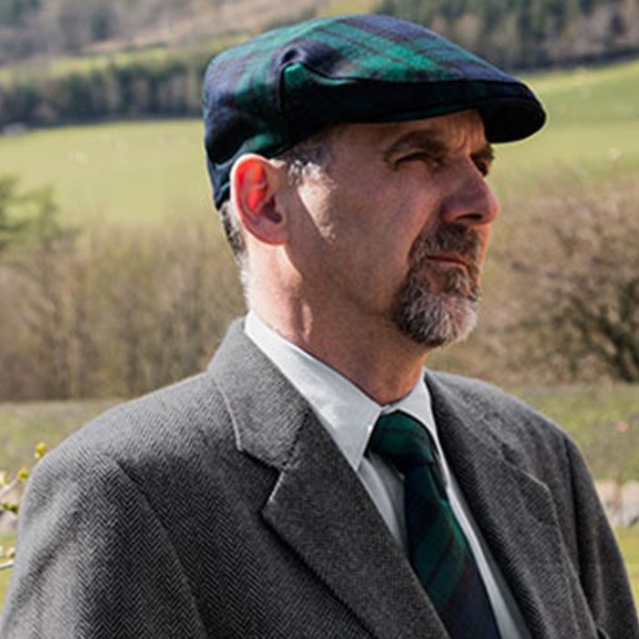 Lochcarron Of Scotland Made To Order Reiver Lightweight Tartan Barnton Flat Cap