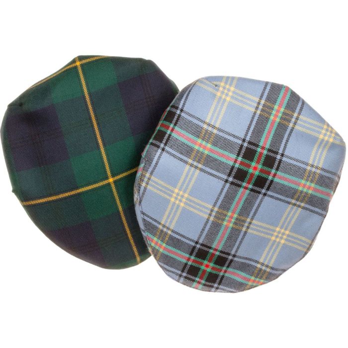 lochcarron of scotland Made to Order Reiver Lightweight Tartan Barnton Flat Cap