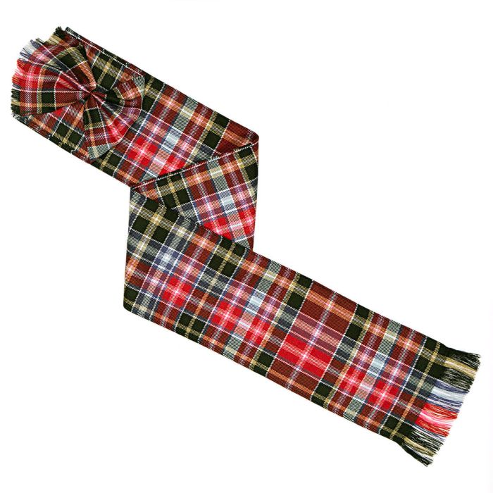 lochcarron of scotland Made to Order Reiver Lightweight Tartan Mini Rosette Sash