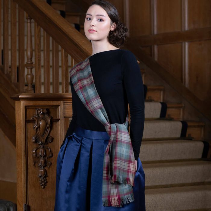 Lochcarron Of Scotland Made To Order Reiver Lightweight Tartan Sash