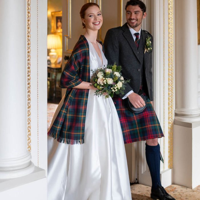 Lochcarron Of Scotland Made To Order Reiver Lightweight Tartan Stole