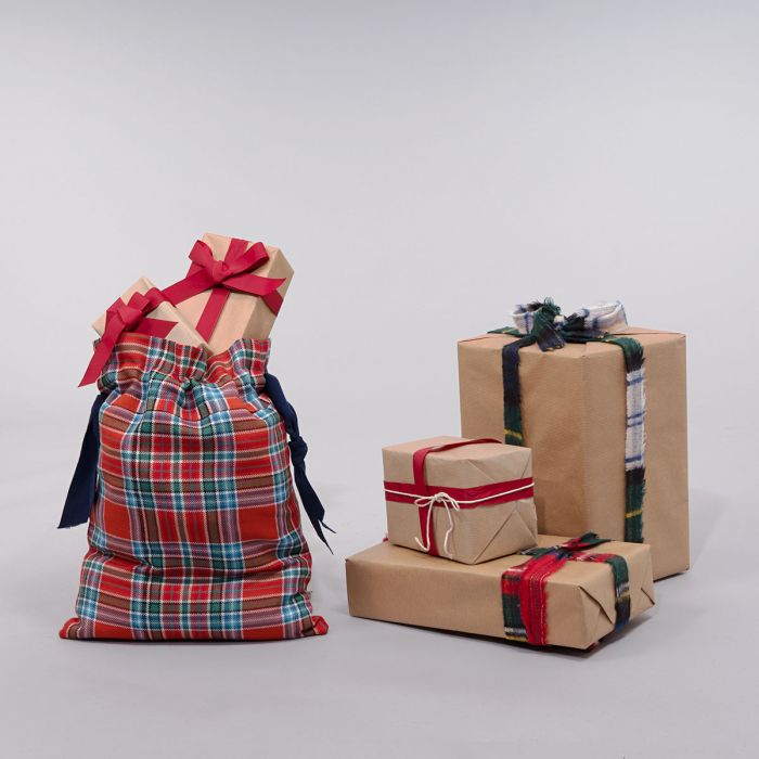 Lochcarron Of Scotland Made To Order Small Santa Sack