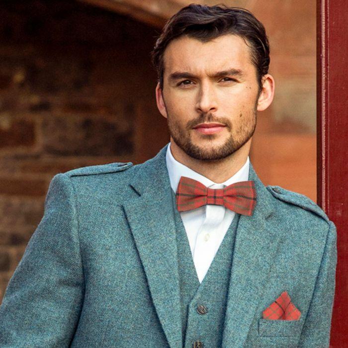 Lochcarron Of Scotland Made To Order Strome Heavyweight Pocket Square