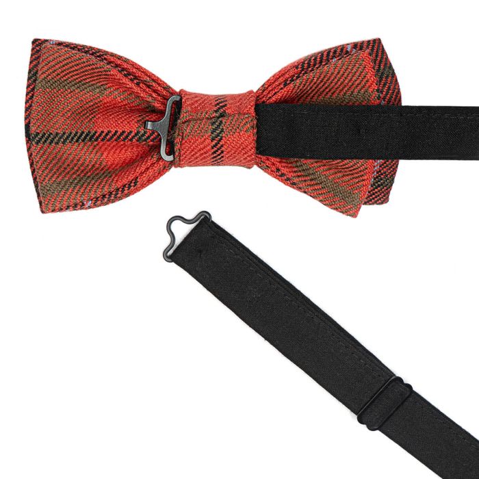 Lochcarron Of Scotland Made To Order Strome HeavyWeight Tartan Bow Tie