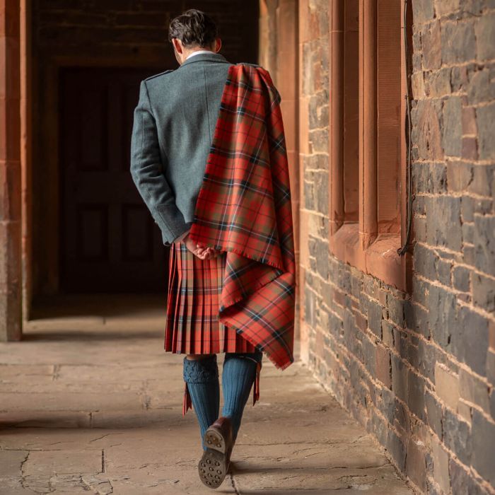 Lochcarron Of Scotland Made To Order Strome Heavyweight Tartan Fly Plaid