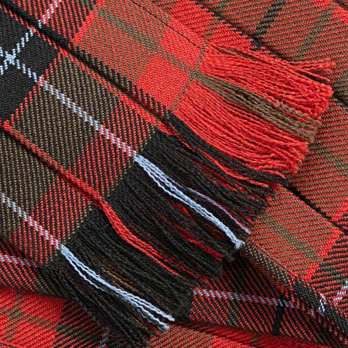 Lochcarron Of Scotland Made To Order Strome Heavyweight Tartan Mini Fly Plaid