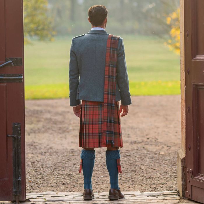 Lochcarron Of Scotland Made To Order Strome Heavyweight Tartan Mini Fly Plaid