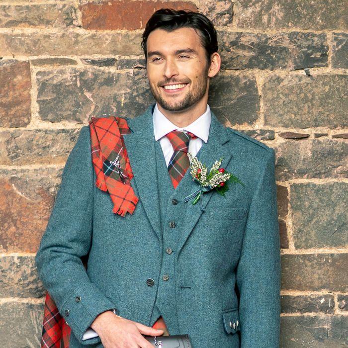 Lochcarron Of Scotland Made To Order Strome Heavyweight Tartan Tie