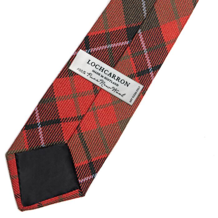 Lochcarron Of Scotland Made To Order Strome Heavyweight Tartan Tie