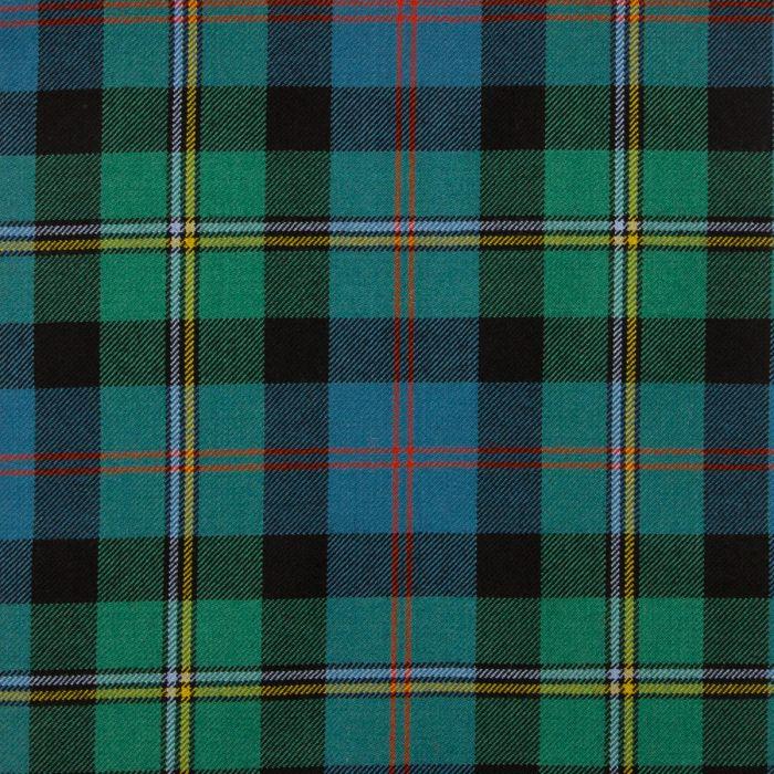 lochcarron of scotland Malcolm Ancient Medium Weight Tartan Fabric