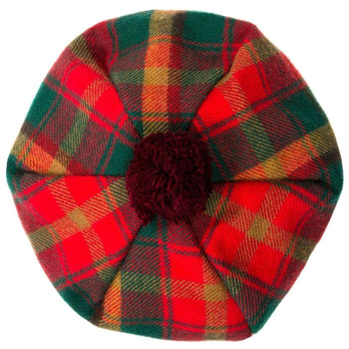 lochcarron of scotland Maple Leaf Canadian Tartan Brushed Wool Tam